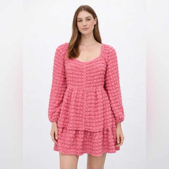 Simply Southern Dresses & Skirts - Simply Southern Pink Tiered Bubble Dress